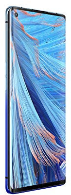 OPPO Find X2 Neo Smartphone débloqué 5G/4G - 256 Go - 12 Go de RAM -Batterie 4025 mAh avec Technologie de Charge Rapide VOOC 4.0 - USB-C - Android 10 - Téléphone Portable Bleu Stellaire