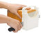 Jiakalamo Bread Slicer, Toast Cutter With Cutting Guide Adjustable Sandwich Maker Manual Loaf Cutter Machine Foldable Toast Slicer for Homemade Bread