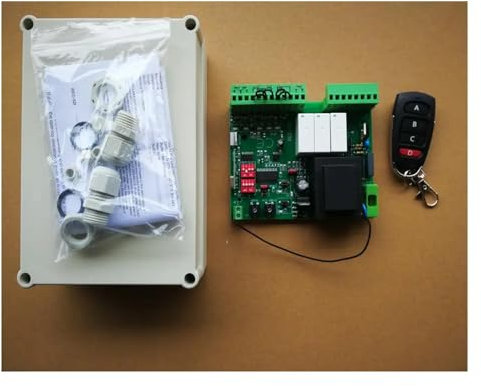 Tableau de commande de l'opérateur de portail Ouvre-porte de Garage coulissant 220vac, opérateur de moteur, Circuit imprimé NC, contrôleur de carte électronique for ouvre-porte automatique pour kit po
