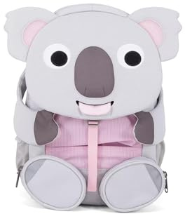 Affenzahn Großer Freund - Kindergartenrucksack für 3-5 Jährige Kinder im Kindergarten und Kinderrucksack für die Kita, Koala - Grau