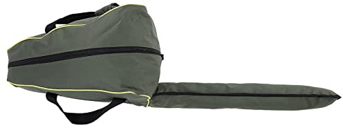 Tasche für Kettensäge Tragetasche Wasserdicht Motorsägentasche Aufbewahrungstasche Holzbearbeitung Orange(Grün)