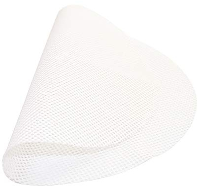 CANDeal Large Size 54cm Silicone Steamer Liner Mesh Mat Dim Sum Steamer Mat for Bamboo Steamer Non-Stick Steamer Mesh Round Shape Dumplings Mat Baking Pastry Steamer Insert