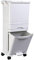 Taylor & Brown Recycling Pedal Bin for Kitchen Waste, Vertical Waste Separation System, 4 Recycle Compartments, 42L Rubbish Capacity Trash Garbage Can (White)