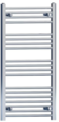 550mm Wide Flat Chrome Heated Towel Rail Radiator Designer Bathroom Radiator For Central Heating Designer