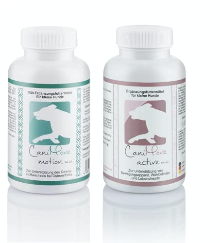 CaniMove Gelenk-Bundle zur Unterstützung bei Osteoarthritis (Arthrose): je 100 Tabletten Motion Active mini