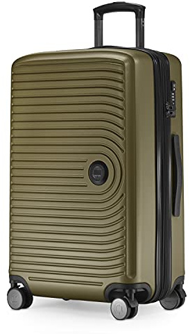 Hauptstadtkoffer - Mitte - Valise Moyenne à Coque Rigide, TSA, 4 Roues, Bagage en soute avec Extension de Volume de 8 cm, 68 cm, 88 L, Avocate