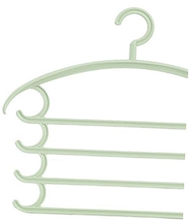 Ciieeo Confezione Da 2 Grucce Porta Pantaloni E Porta Sciarpe Multifunzionali Grucce in Plastica Senza Design Senza Binari Per Accessori Da Guardaroba