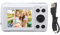 Digital Camera, 1080P 16MP Auto Focus CCD Point and Shoot Vlogging Camera with 2.4in Screen for Travel, 16X Zoom Portable Compact Photo Camera for Boys Girls Beginners Kids Teens