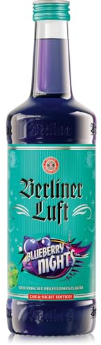 Berliner Luft BLUEBERRY NIGHT Der Frische Pfefferminzlikör 18% Vol. 0,7l