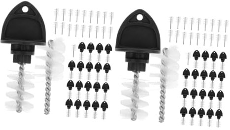 PartyKindom 40pcs Beer Tap Plug Brush Beer Faucet Cleaning Brush Keg Tap Cleaning Tool Bar Accessory