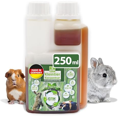 Eggersmann Uncle Pet Kleintier Konzentrat 250 ml – Ergänzungsfuttermittel für Kaninchen & Nager – Fermentierter Pflanzenauszug aus Kräutern – Flüssigkonzentrat zur Unterstützung des Immunsystems