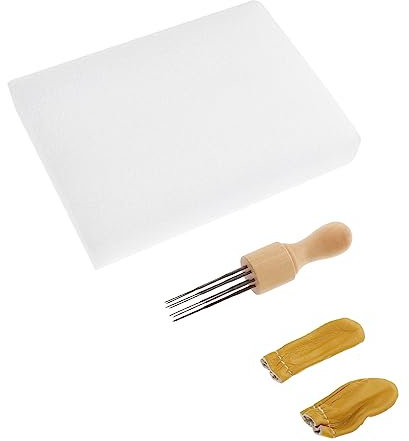 Anneome 1ensemble Aiguille à Poinçonner Bois Pour Feutrage Kit De Aiguilles Pour Outils De Broderie Et Couture Main Couleur Aléatoire