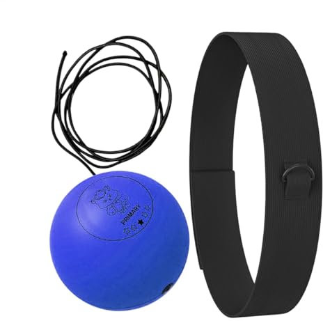 Box-Reflexball-Set, Boxball-Stirnband-Set,Multifunktionaler Punching-Reflexball für Anfänger | Boxball für Erwachsene, lustiges Trainingszubehör für Genauigkeit und Verbesserung der Reflexe