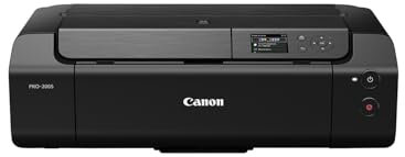 Canon PIXMA PRO-200S Printer - Vibrant Colour Printing, Versatile Media Handling, A3+ Size - 8-Colour Dye-based Ink - 2 Paper Feeds, 1 Multi-Purpose Tray - Easy to Use