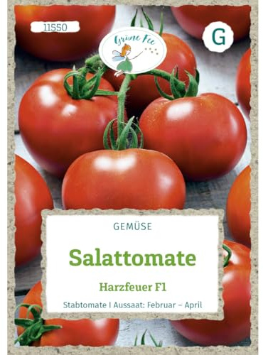 Grüne Fee - Salattomate Harzfeuer F1 Samen - 11550
