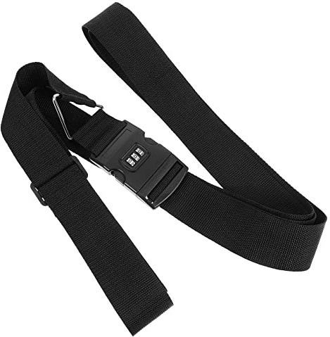 Holibanna 1 Pc Ceinture d'emballage Sangle de Fixation Cargo Ceinture de Liaison de fret Mot de Passe Valise à Bagages Pompon