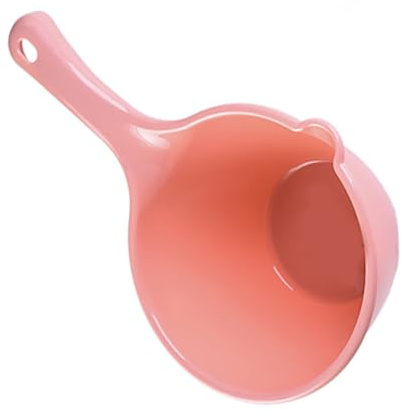 Generic Mesto del Bagno, Mestolo d'acqua, Grande capacità, Plastica, Multiuso (Rosa piccola)