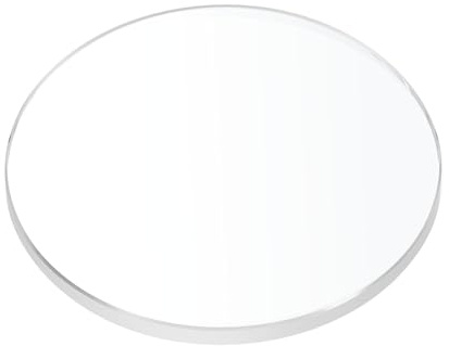 QUARKZMAN Pellicola Protettiva per Orologi 38mm Dia 2mm Vetro di Ricambio per Orologio Rotondo Piatto Trasparente Zaffiro Cristalli Sostituzione Lente per Riparazione Orologi