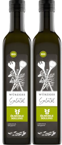 Ölmühle Solling Salatöl würzig, 2er Pack (2 x 500 ml)