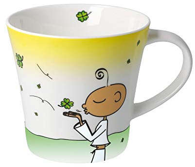 DER KLEINE YOGI: Kaffee-/Teetasse - Glückstasse - NEU