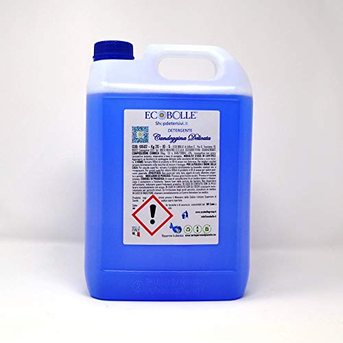 ECOBOLLE Candeggina Delicata (5KG) - Detergente per bucato in polvere, ideale per tessuti delicati