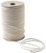 IPEA Cuerda de Algodón de Macramé Color Natural – 4 mm x 100 Metros – Rollo Súper Largo – Hilo de Coser para Manualidades, Decoración, Tapiz, Cortinas (BS04064P4)