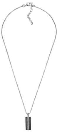 Skagen Herren-Edelstahl-Halskette mit Karabinerverschluss
