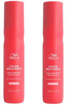 Wella Professionals Color Brilliance – professionelle Haarpflege mit Farbschutz für feines und normales Haar – erhält die Leuchtkraft und schützt vor Oxidation 2 Packs