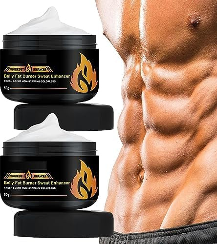 Fayahut Wärmende Bauchcreme Fettverbrennende Creme für den heißen Bauch, Workout-Boosting-Creme, heiße Schweißcreme, Bauchfettverbrennungs-Schweiß-Booster