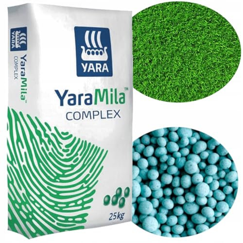 Nova Minerals YaraMila Complex Blaudünger 25kg | Hochwertiger Dünger für Rasen, Gemüse, Blumen & Zierpflanzen | Chlorfrei & Reich an Mikronährstoffen | Ideal für Gartenbau und Gewächshaus