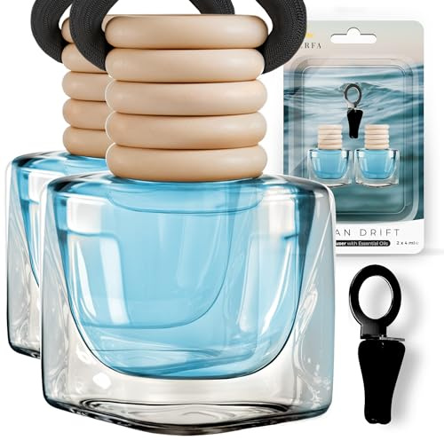Car Air Freshener - Ocean Fresh Inspired Perfume Diffuser by Perfa