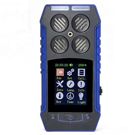 EDEDE Air Quality Monitor, Handheld Multi Gas Detector BH-4S 4-in-1 Detecrtor for Home Office School(4 in1 gas detector)