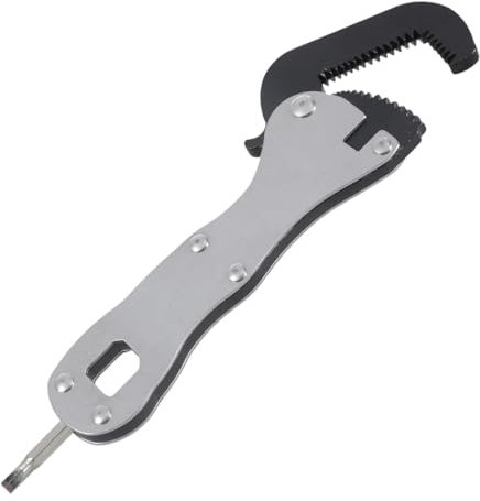 THINCAN Miniatura Testarda 2 in 1 strumento per chiavi inglesi in miniatura, chiave a vite ostinata, in miniatura, per tubi più tenaci, chiave a regolazione automatica, portatile