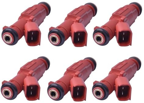 6 Boquillas De Inyector De Combustible Para Coche 35310-2E000 Para Hyundai Para Elantra IX35 Para Kia Para Forte Para Soul 1.8L 2.0L 353102E000 atomizador