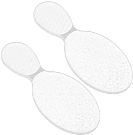 Nano Glas Fußfeilen für Hornhaut und Abgestorbene Haut | Kompakt und Leicht, für Reisen Geeignet, Professionelle Pediküre Anwendung, 2 Stück