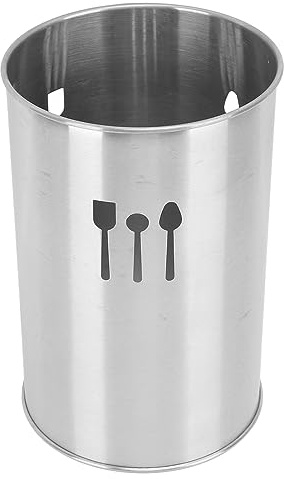 PxQuerantic Soporte para palillos multifuncional de acero inoxidable 304, tubo para cuchillo, tenedor y palillos, organizador elegante de utensilios de cocina para el almacenamiento en la enci