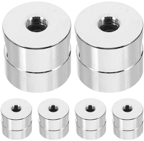 HOUDERCO Fermacavi in Alluminio Argento 6 Pezzi per Lampade a Sospensione Retrò, Clip e Ganci per Cavi Elettrici da Soffitto, Organizzatore per Scrivania e Accessori Ufficio
