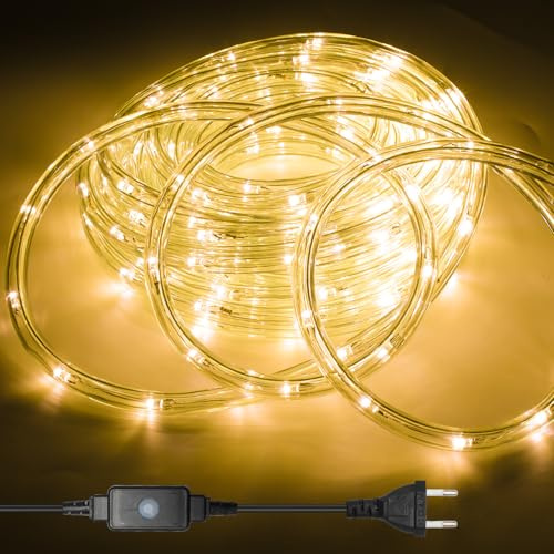 Lospitch LED Lichterschlauch,Timer mit Speicherfunktion,
