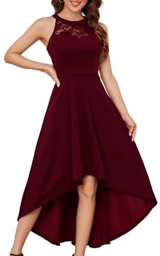 Bbonlinedress Aftonklänningar, eleganta för bröllopsgäster, festklänning för damer, halterneck, konfirmationsklänningar, brudtärneklänningar, cocktailklänning, festklänning, S
