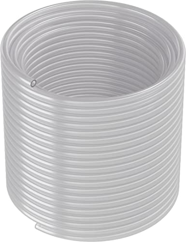 ARKA PVC-Schlauch - 4/6 mm, 10 m, Transparent - Langlebiger Flexschlauch für umfassende Anwendungen, ideal für Aquarien, Teiche sowie Haushalt und Werkstatt.