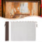 2 x Kamingitterschutz, Metall-Kaminersatz, hängende Netzvorhänge für Zuhause, Holzverbrennung, Gaskamin, Glut (61 x 53,3 cm)