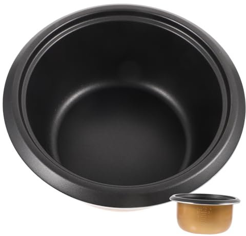 LIFKOME Olla Interior De Repuesto Antiadherente De 4l Aluminio Espesado, Para Olla Arrocera Eléctrica De 700w, Apta Para Cocina Doméstica, Accesorio