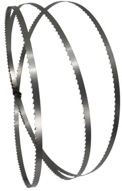 JNHGSHUAISDF Lame per seghe a Nastro 2 Pezzi 67-3/8” 1712mm Lama for a Nastro 1712x6,35x0,35mm TPI 6 for a Nastro Draper Charnwood Metabo BAS250 Taglio Legno Metallo plastica