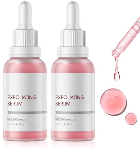 Color Changing Foundation Stick mit Bürste, Fruchtsäurepeeling, Exfolierendes Gesichtspeeling, Reduziert Hautunreinheiten, Fahle oder Trockene Haut, Mitesser (Rosa, B)
