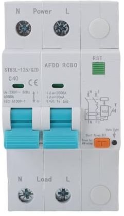 Plyisty Dispositivo de Protección AfDD -ARC -Arc ART, Interruptor de Rendimiento AfDD Profesional para Circuitos de CA (40A)