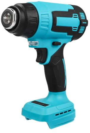 POPETPOP De Aire Caliente Para Películas De Automóviles De Herramientas Con Boquillas Compatible Con Batería Para Manualidades y Decapado De Retráctil