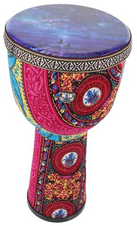 Djembe Handtrommel 8 Zoll Leichte Pvc Trommel für Kinder | Anfänger Geeignet, Feine Verarbeitung, Sichere Nutzung, Kompakt und Leicht Tragbar
