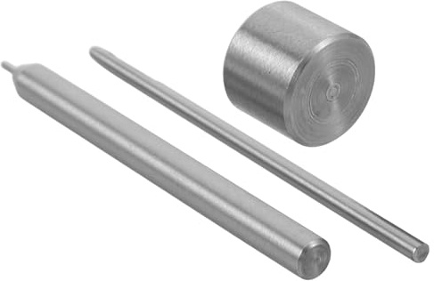 Cabilock Ösenlochstanze 2mm Manuell aus Metall Ösensetzer für Stoff Leder Gardinen Taschen Handliches Bastelwerkzeug für Selbstgemacht Nähprojekte