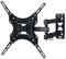 Swivel TV Wall Bracket Mount 32-55 inch Screens, for Flat & Curved TV up to 22KG Vertical Tilt: +15 degrees to -15 degrees VESA Mount 75x75MM to 400X400MM