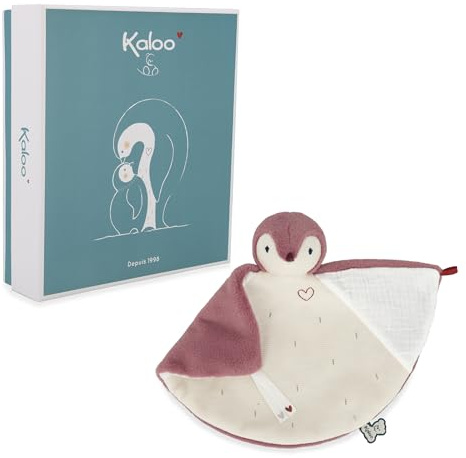 KALOO – Complices – Doudou Manchot Rose - Imprègne Les odeurs - 23 cm - Dès la Naissance,K212007